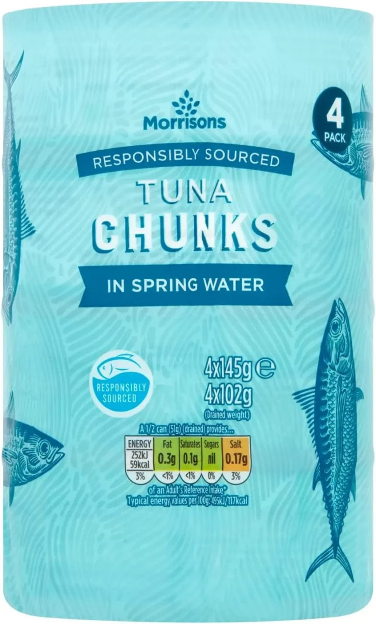 Morrisons Tuna Chunks In Spring Water, 4 × 145g – Buyer’s Review